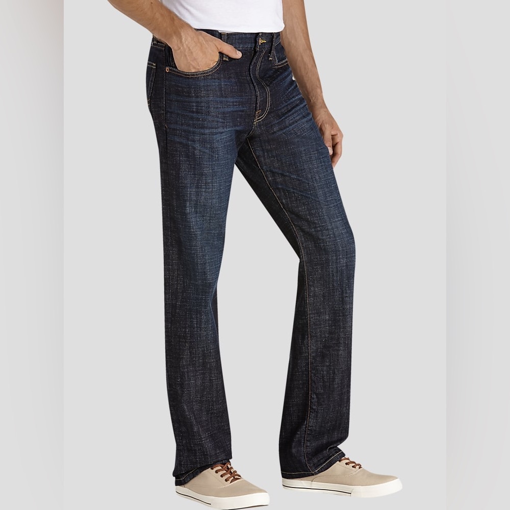 Men’s Lucky Brand Class Straight Dark Wash Denim Jeans